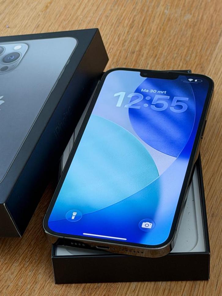 Zeer Nette iPhone 13 Pro Max Graphite 256GB, 100% batterij!, Telecommunicatie, Mobiele telefoons | Apple iPhone, Gebruikt, 256 GB