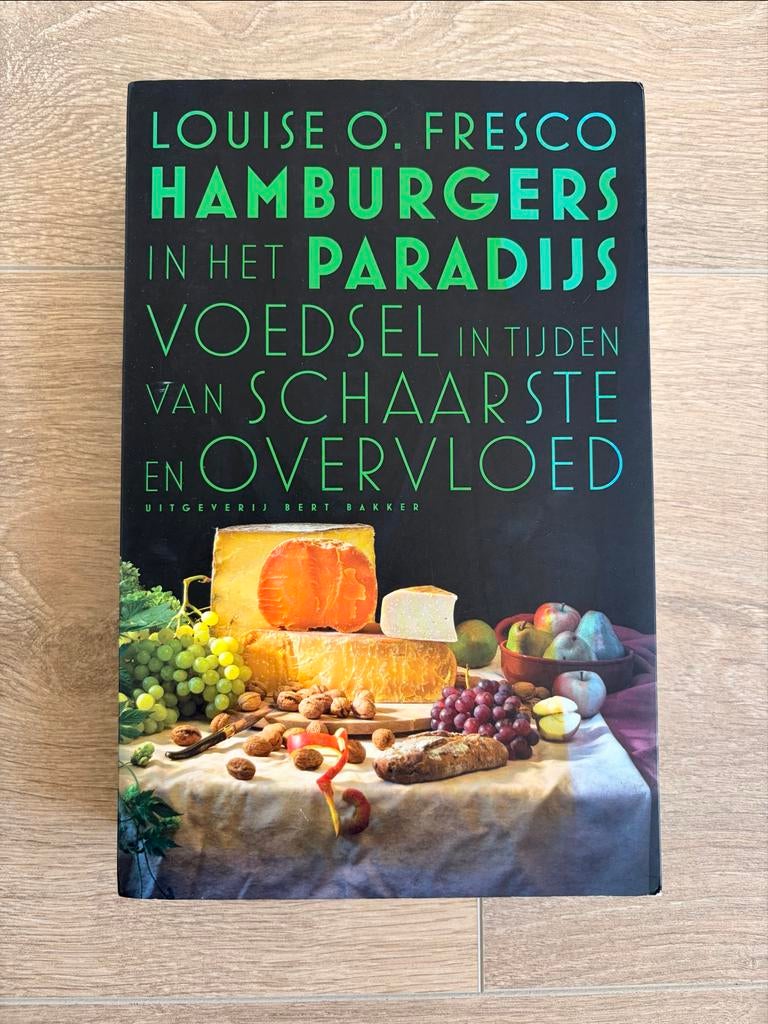 Hamburgers in het Paradijs: Voedsel in tijden van schaarste, Boeken, Ophalen of Verzenden, Zo goed als nieuw, Dieet en Voeding