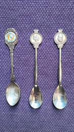 3 verzilverde lepels theelepels koningin Beatrix Juliana Wil, Ophalen of Verzenden