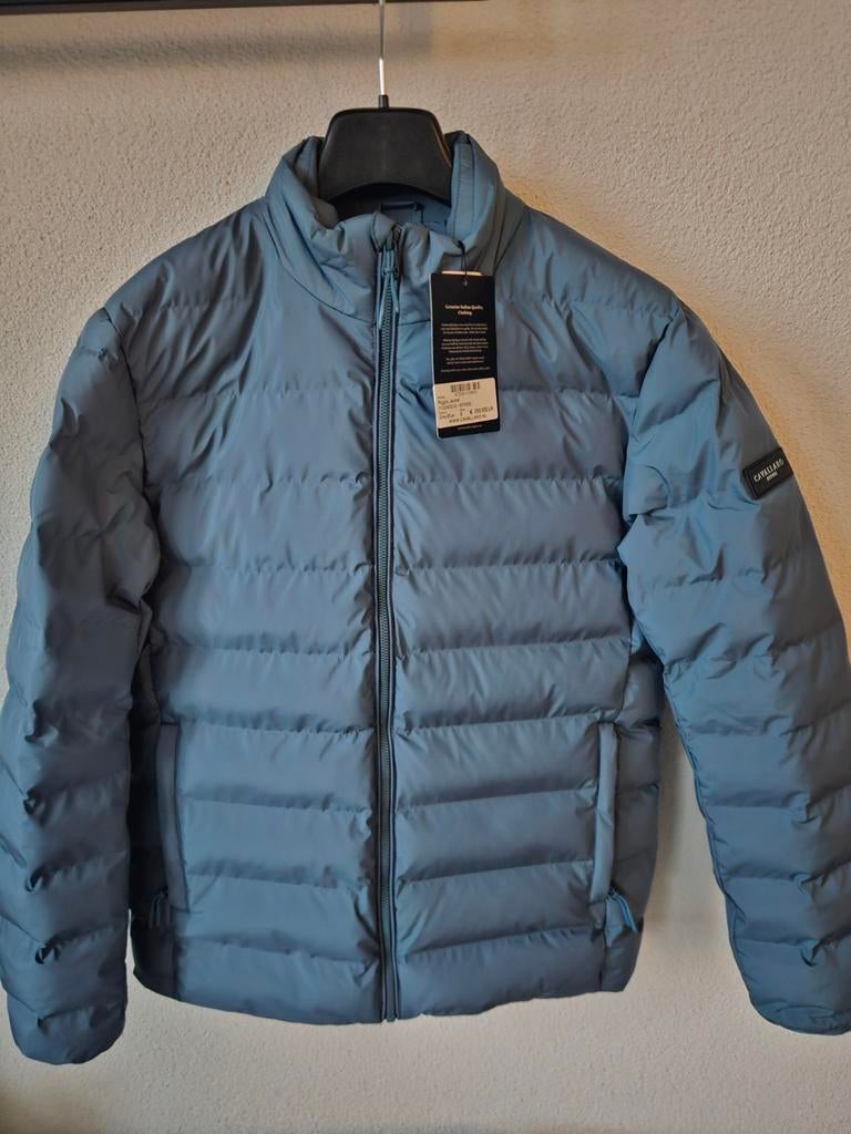 Originele Cavallaro Napoli bubble coat jas Reggio blauw, Blauw, Nieuw, Ophalen of Verzenden, Maat 46 (S) of kleiner