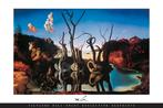 Salvador Dali - Swans Reflecting Elephants - poster, Ophalen of Verzenden