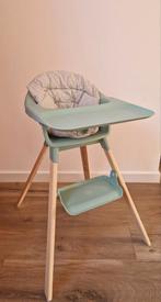 Stokke Clikk met kussen twv €39,- 6-36m (glacier green), Ophalen, Zo goed als nieuw, Meegroeistoel, Gordel(s)