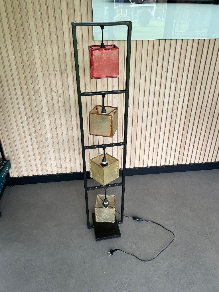 Staande lamp, Ophalen, Gebruikt, Overige materialen, 100 tot 150 cm