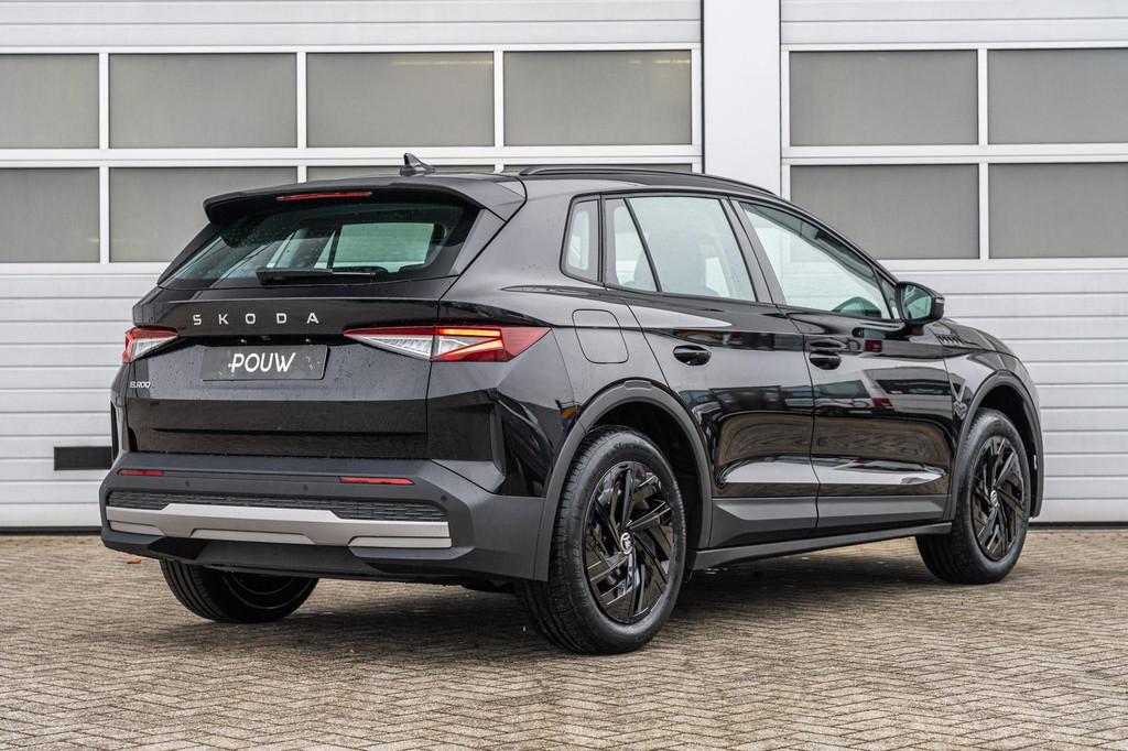 Skoda Elroq 50 170pk Limited | Trekhaak | Achteruitrijcamera, Auto's, Skoda, Zwart, Zwart, Nieuw, Elroq