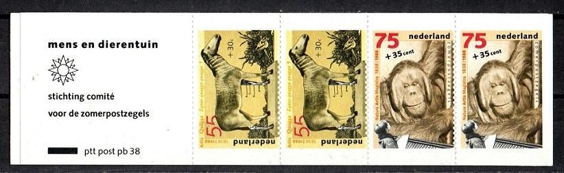 Nederland Postzegelboekje nr. 38 postfris, Ophalen of Verzenden, Na 1940, Postfris