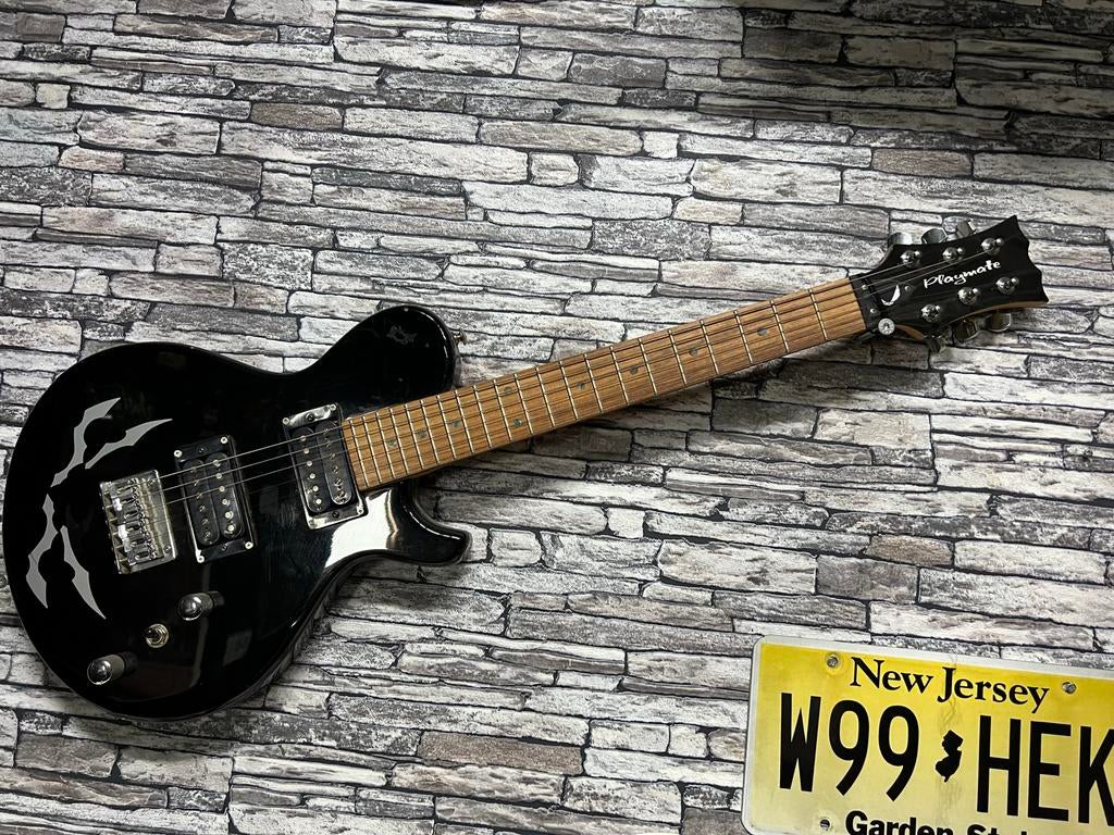 Playmate elektrische gitaar voor kinderen, Muziek en Instrumenten, Snaarinstrumenten | Gitaren | Elektrisch, Ophalen, Gebruikt