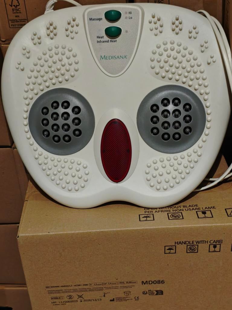 medisana infrarood massageapparaat voeten, benen en rug, Ophalen of Verzenden, Zo goed als nieuw, Apparaat