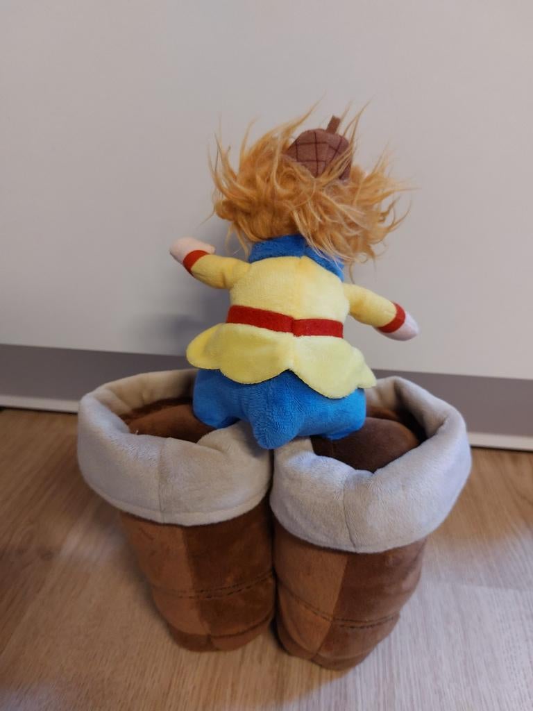 AH hamster knuffel efteling klein duimpje, Verzamelen, Ophalen of Verzenden, Beeldje of Poppetje