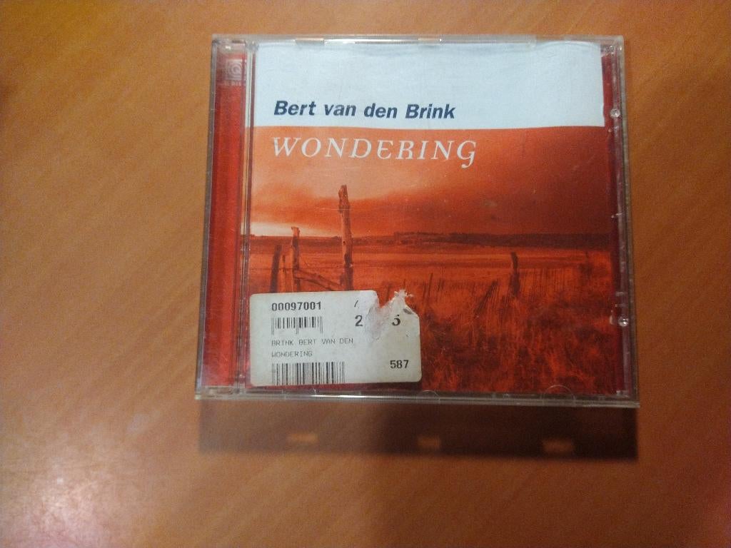 CD Bert van den Brink - Wondering, Ophalen of Verzenden, 1980 tot heden, Zo goed als nieuw, Jazz