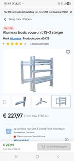 Alumexx basic vouwunit 75-3 steiger, Ophalen of Verzenden, Eenpersoons, 90 cm, Stapelbed