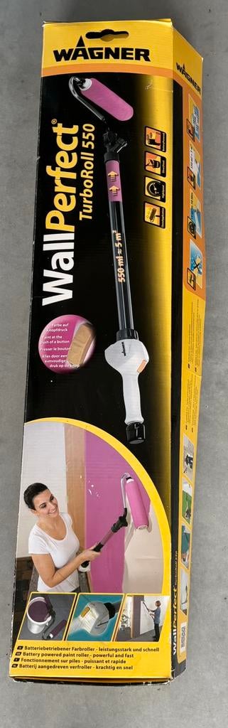 Wagner WallPerfect TurboRoll 550, Ophalen of Verzenden, Zo goed als nieuw, Verfspuit of Verfpomp