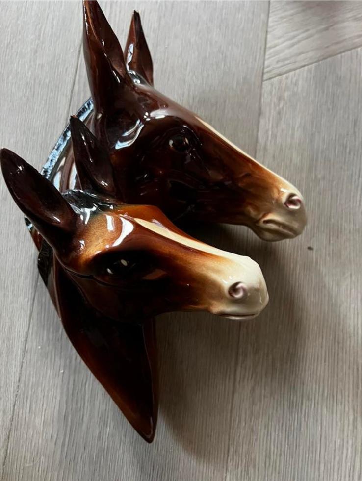 Jaren 1950 Jema Holland  merrie en veulen, Ophalen of Verzenden