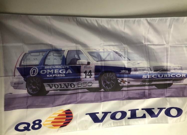 VW Opel Bmw werkplaats garage vlaggen nieuw, Ophalen of Verzenden