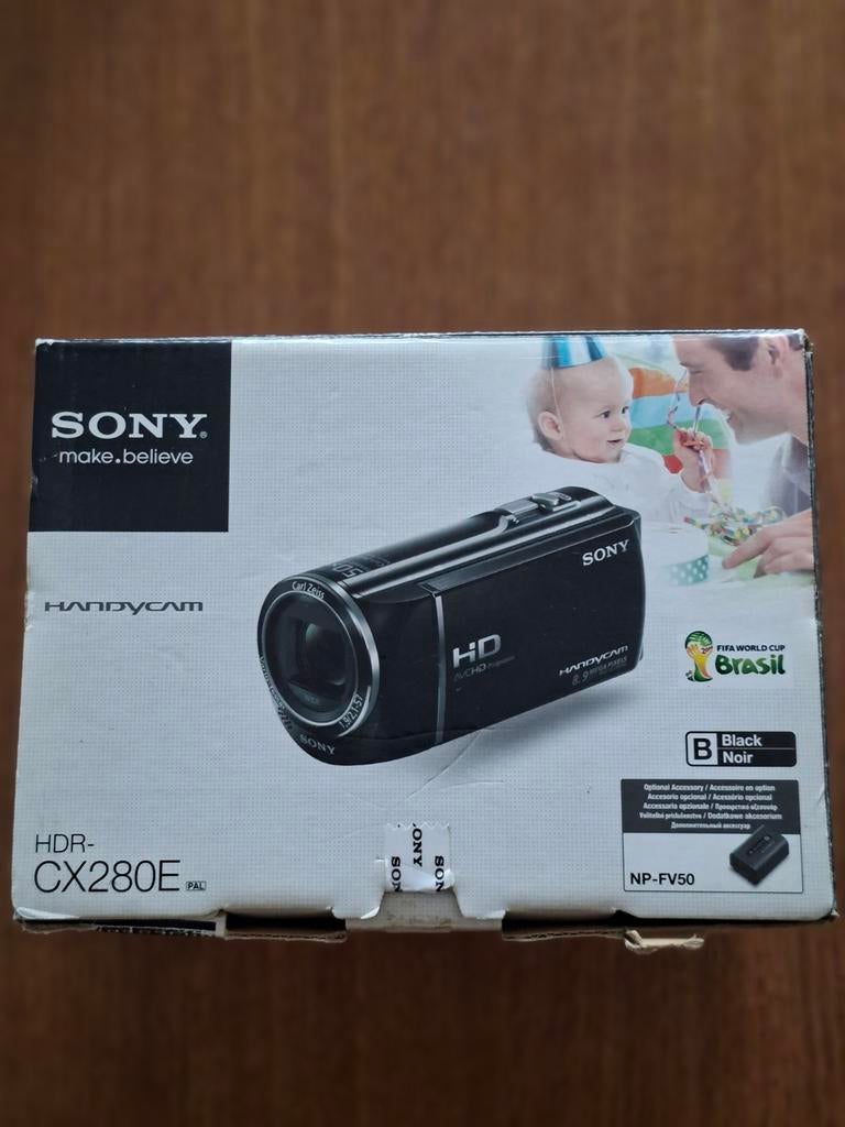 Sony CX280 Handycam, Full HD, 20x of meer, Ophalen of Verzenden, Sony
