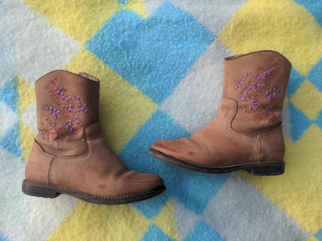 Laarsjes van Twins met bloemen mt 27, Gebruikt, Meisje, Twins, Ophalen of Verzenden