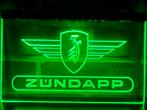 Led lichtbord ZUNDAPP 3d neon look, Ophalen of Verzenden, Nieuw, Overige typen