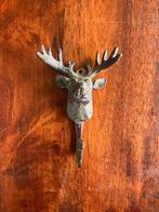 Kapstokhaak Hert, Antiek en Kunst, Antiek | Koper en Brons, Ophalen of Verzenden