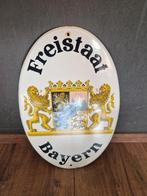 Emaille bord Duits Freistaat Bayern, Ophalen of Verzenden