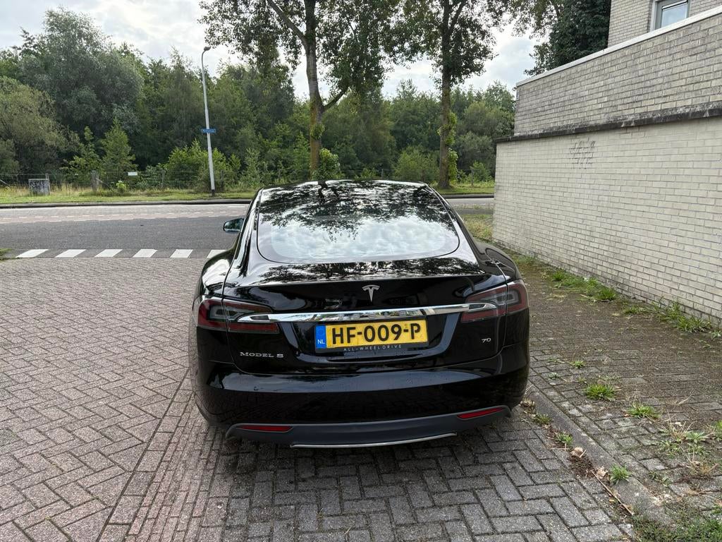 Nette Tesla Model S 2015– Volledige historie & technisch top, Achterwielaandrijving, Zwart, Model S, 435 min