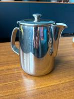 Vintage Alfra Alessi koffie kan Italië RVS barista, Overige materialen, Overige typen, Ophalen of Verzenden, Zo goed als nieuw