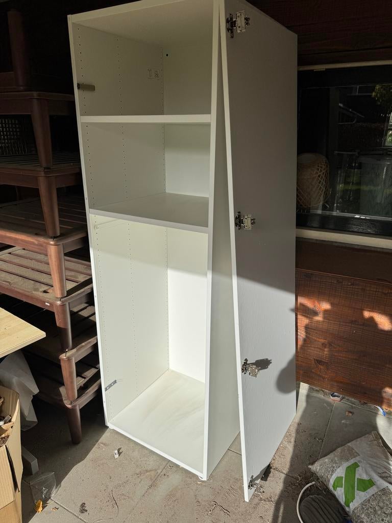 Ikea Platsa kast met planken en hangruimte, Ophalen, Gebruikt, 200 cm of meer, 50 tot 100 cm