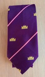 Unieke Sparta Rotterdam stropdas - Violet met 'Het Kasteel', Kleding | Heren, Paars, Sparta Rotterdam, Ophalen of Verzenden, Zo goed als nieuw
