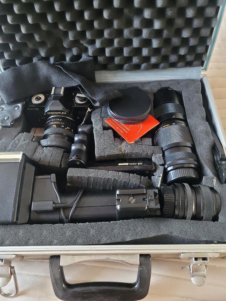 Revueflex camera, Audio, Tv en Foto, Fotocamera's Analoog, Ophalen, Zo goed als nieuw, Compact, Overige Merken