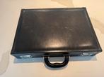 Attaché koffer Italiaans leer, zwart. Merk: Raldo Raffa, Ophalen, 50 tot 60 cm, Slot, Leer