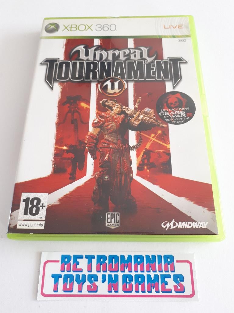 xbox 360 game - unreal tournament 3, Shooter, -, -, 1 speler