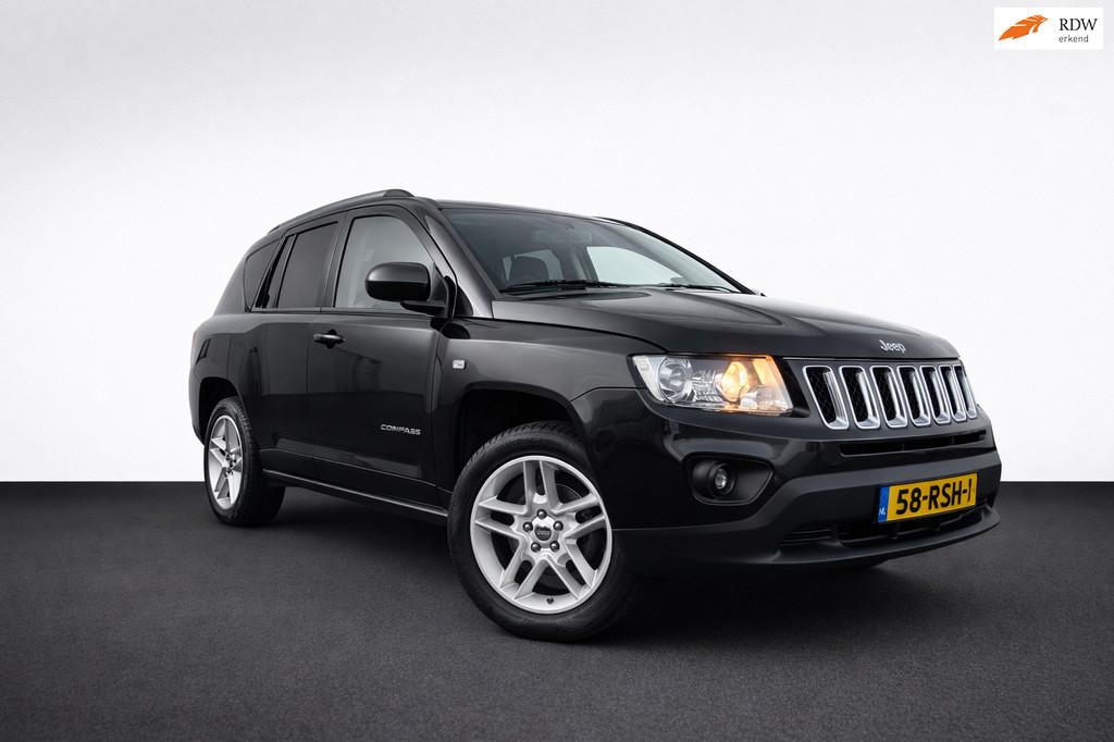 Jeep Compass 2.0 70th Anniversary |Vol Leder |, 450 kg, Zwart, Zwart, Handgeschakeld