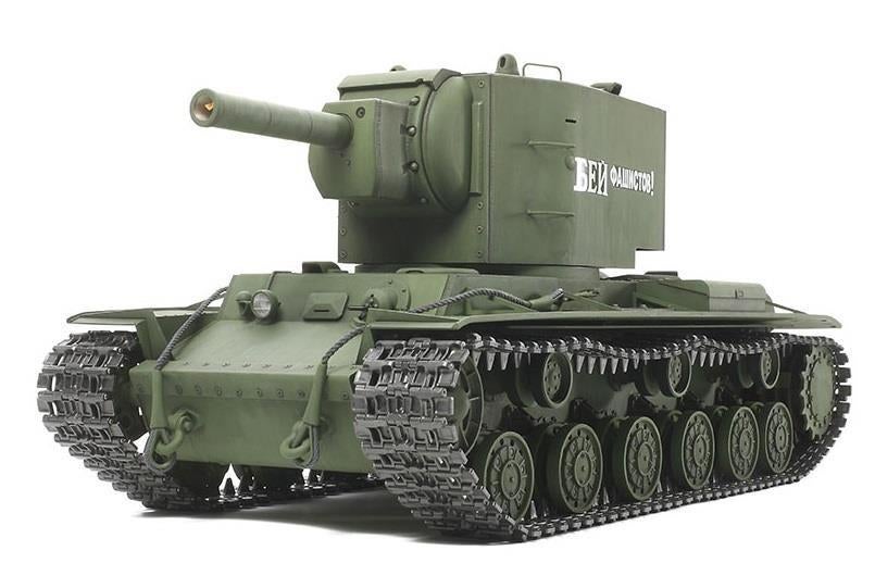 RC tank Tamiya 56030 bouwpakket Russian Heavy Tank KV-2 Full, Ophalen of Verzenden, Nieuw