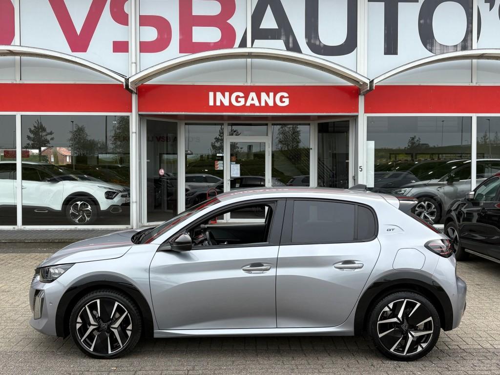 Peugeot 208 1.2 HYBRID AUT. GT LED NAVI CAMERA CARPLAY AIRCO, Gebruikt, Huisgarantie, 1199 cc, Met garantie (alle)
