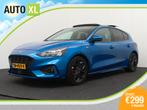 Ford Focus 126 PK ST Line Full Options Pano-dak Stuur+Stoelv, Stof, Gebruikt, Blauw, Origineel Nederlands