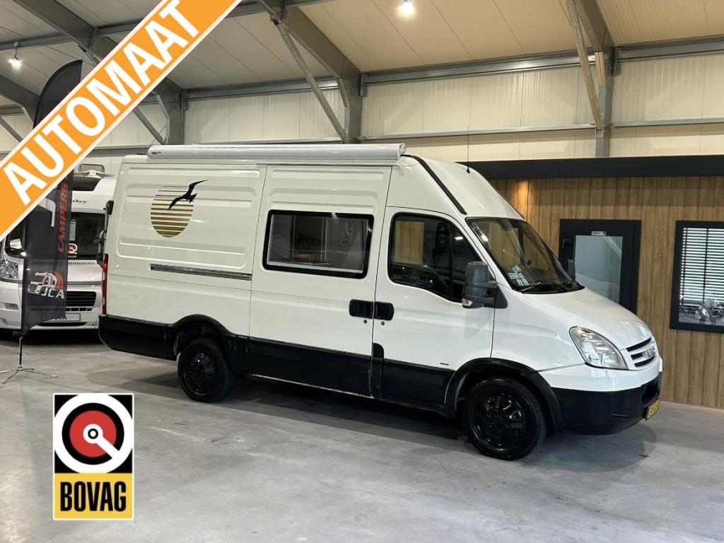 Iveco Daily VAN599 Buscamper 2007 AUTOMAAT/AIRCO 136PK, Tot en met 2, Bedrijf, Diesel, Elekrische verwarming
