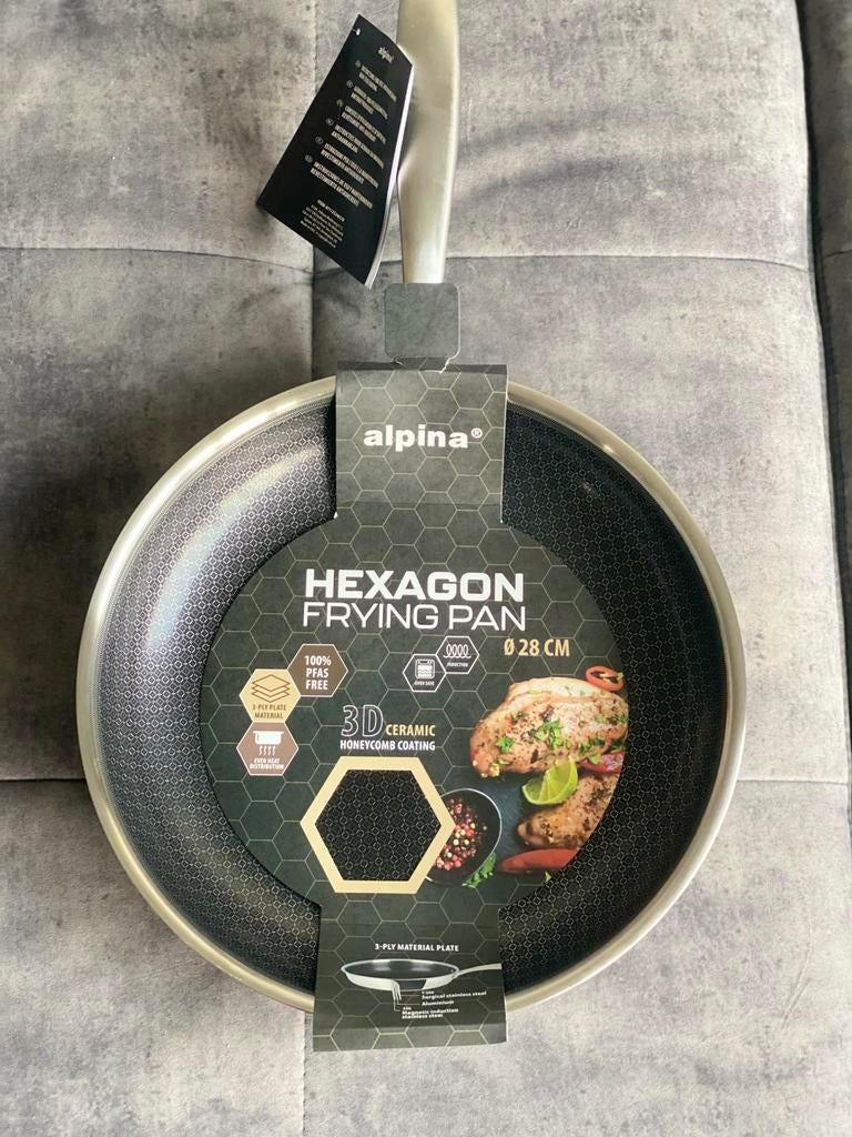 Alpina bakpan, Huis en Inrichting, Keuken | Potten en Pannen, Ophalen of Verzenden, Nieuw, Rvs, Koekenpan of Braadpan