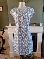 River Woods wit blauwe jurk 40, Kleding | Dames, Jurken, Verzenden, River Woods, Wit, Maat 42/44 (L)