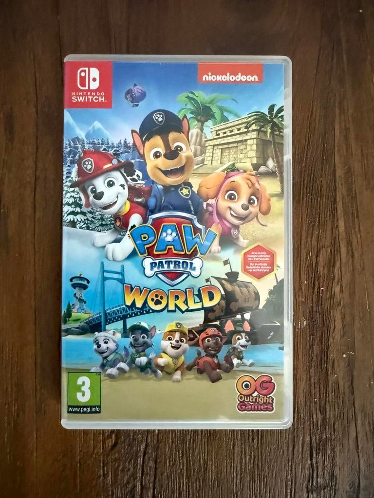 PAW Patrol World Nintendo Switch game, Avontuur en Actie, 1 speler, Ophalen of Verzenden, Zo goed als nieuw