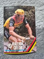 Wielrennerskaarten - Jan Raas, Zoetermelk, Theunisse, A4 of kleiner, Ophalen of Verzenden, Sport, Rechthoekig Staand