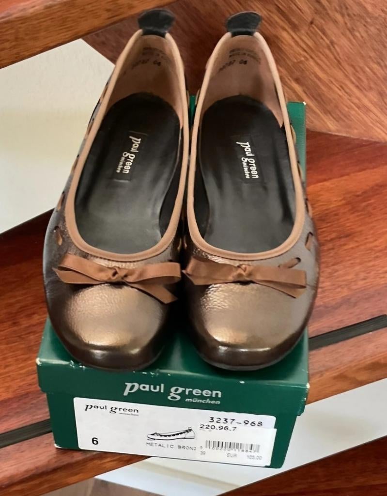 Elegante ballarina's Paul Green, Kleding | Dames, Schoenen, Verzenden, Zo goed als nieuw, Zwart, Sneakers of Gympen
