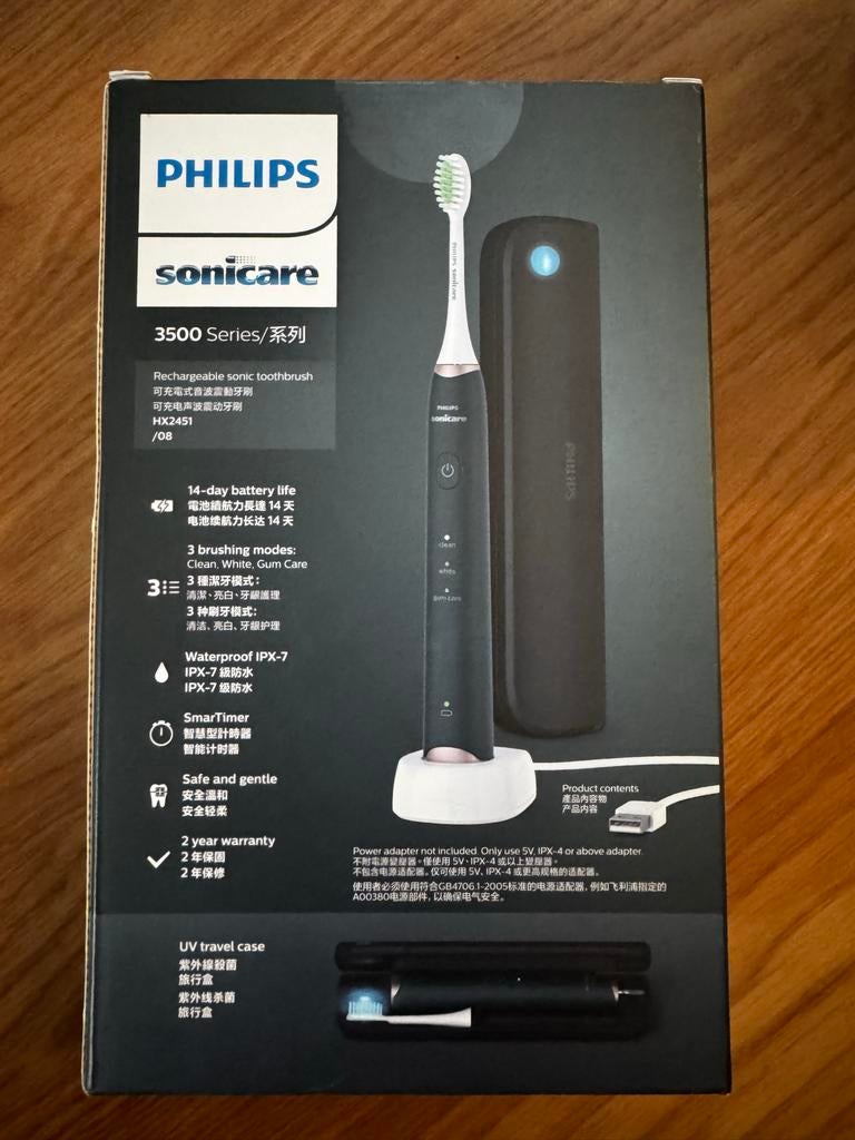 Philips tandenborstel 3500 serie, Sieraden, Tassen en Uiterlijk, Uiterlijk | Mondverzorging, Ophalen of Verzenden, Nieuw, Tandenborstel