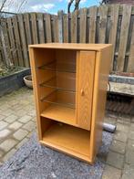 Chique vintage vitrinekast van Lüning (70x44x121 cm), Ophalen, Gebruikt, 100 tot 150 cm, 50 tot 100 cm