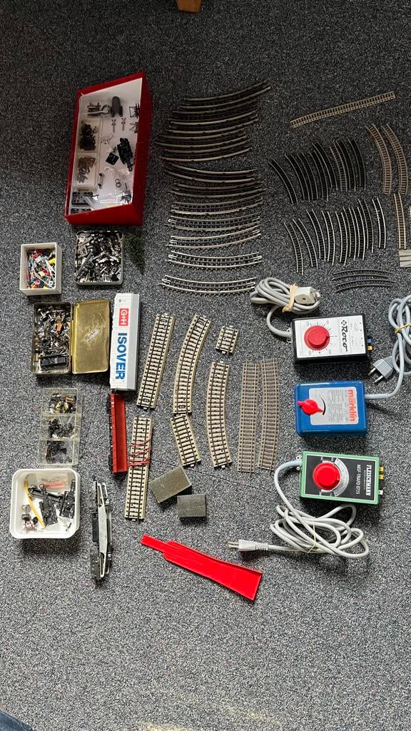 HO  en  N sppor onderdelen, Hobby en Vrije tijd, Overige merken, Gelijkstroom of Wisselstroom, Brug, Tunnel of Gebouw, Ophalen of Verzenden