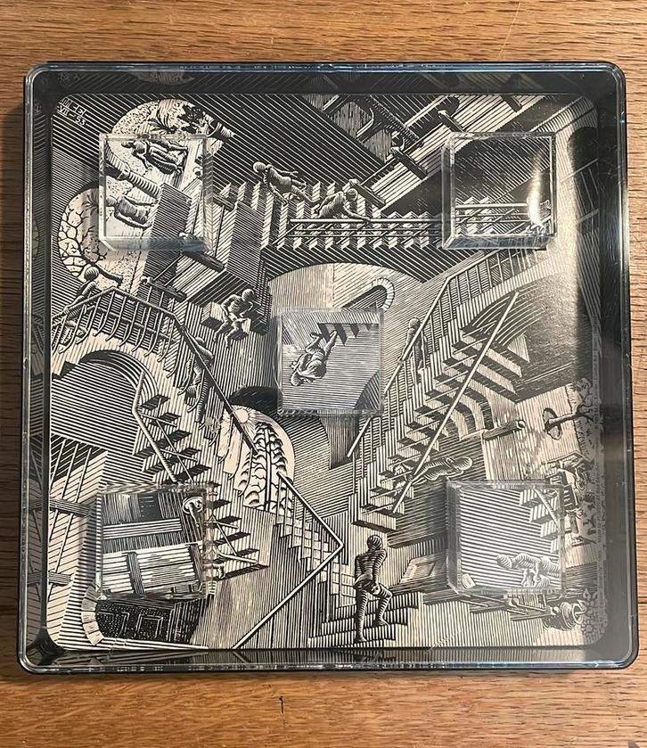 Escher behendigheidsspel Pussycat 1980s zeldzaam, Antiek en Kunst, Kunst | Overige Kunst, Ophalen of Verzenden