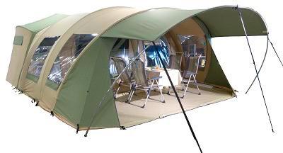 Vouwwagen cabanon charmonix 2014 voor 8 personen, Caravans en Kamperen, Vouwwagens, Cabanon, meer dan 6, Groen, Aanwezig, Ophalen