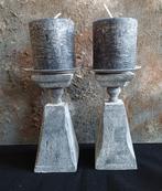 Kandelaars landelijke stijl, Ophalen of Verzenden, Zo goed als nieuw, Overige materialen, Minder dan 25 cm