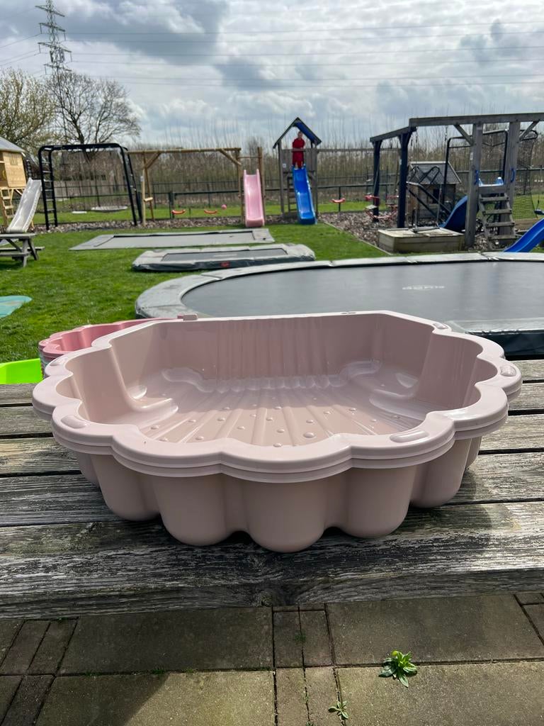 Zandbak schelp pastel licht roze, Ophalen of Verzenden, Gebruikt