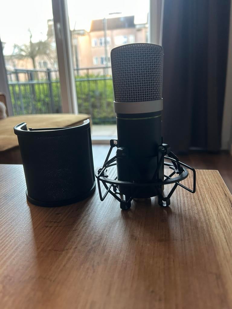 Mackie EM91CU USB Condenser Microphone, Ophalen of Verzenden, Zo goed als nieuw, Studiomicrofoon