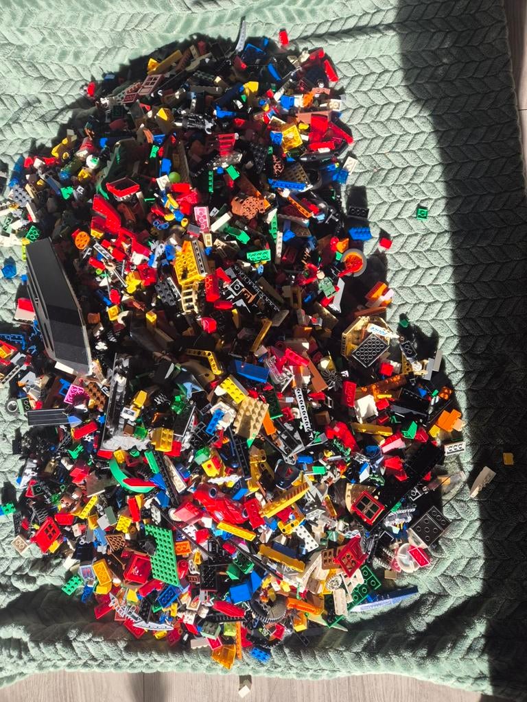 Lego, 10,5 kilo ongesorteerd, Ophalen