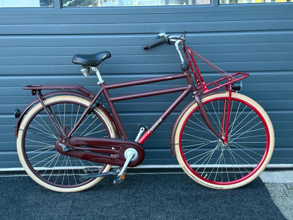 Batavus cnctd H55cm met 3vers, Ophalen, Gebruikt, Cleanbikes, Versnellingen