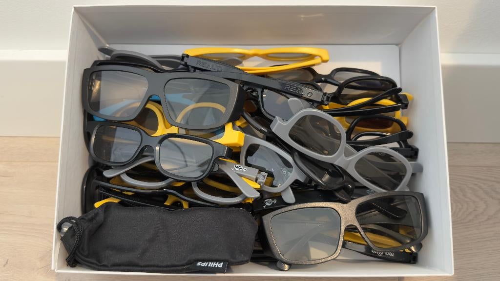 Verzameling 3D en IMAX brillen voor bioscoopfilms of 3D-TV’s, Ophalen of Verzenden, Zo goed als nieuw, Overige genres